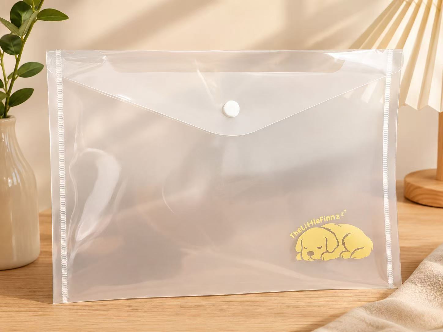 TheLittleFinnz Transparent Storage Pouch